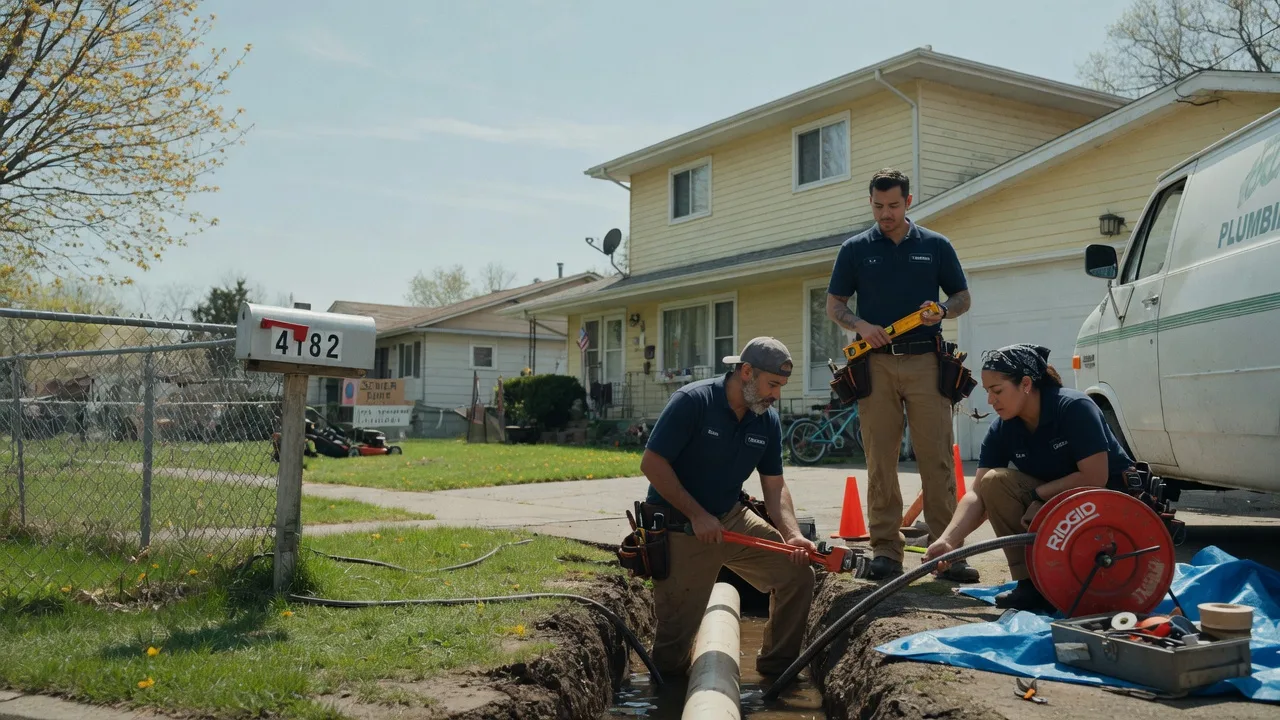Gas Line Repair in New Germany, MN near me